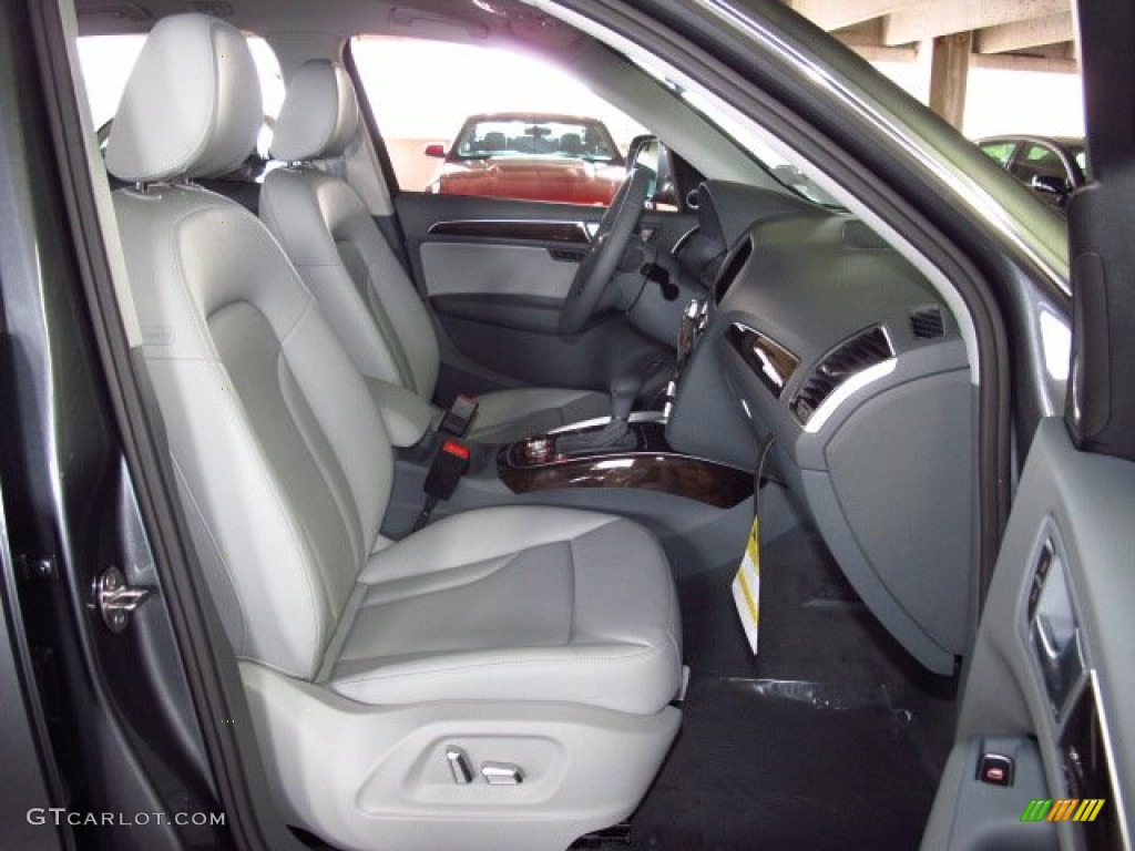 Titanium Gray Interior 2014 Audi Q5 3.0 TDI quattro Photo #83760607