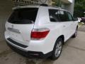 2013 Blizzard White Pearl Toyota Highlander Limited 4WD  photo #2