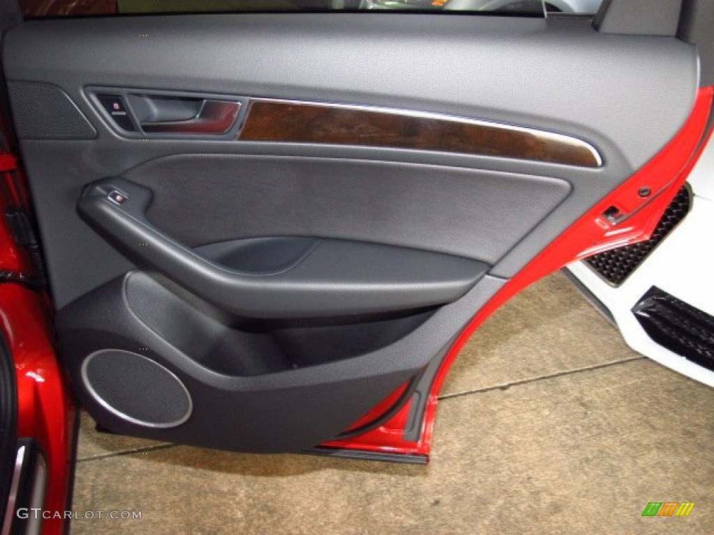 2014 Audi Q5 2.0 TFSI quattro Black Door Panel Photo #83761858