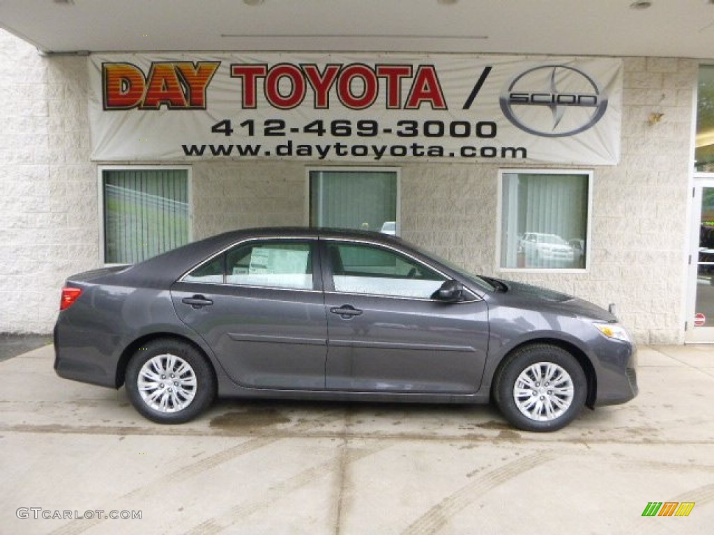 2013 Camry L - Magnetic Gray Metallic / Ash photo #1