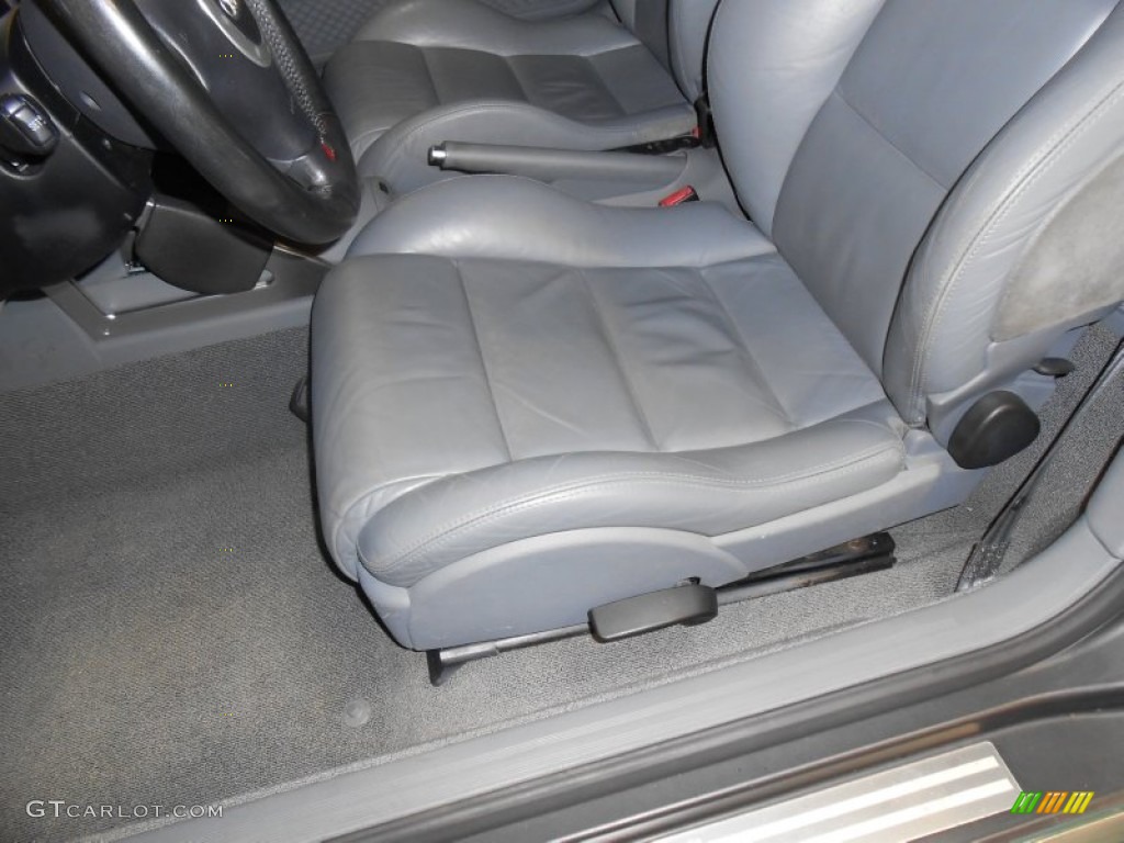 2001 TT 1.8T quattro Roadster - Desert Green Pearl / Aviator Grey photo #12