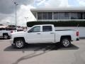 2014 Summit White Chevrolet Silverado 1500 LT Crew Cab 4x4  photo #4