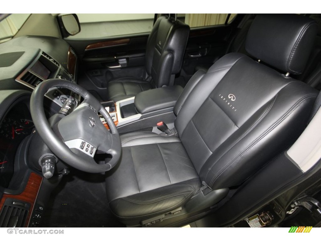 2010 QX 56 - Silver Graphite / Graphite photo #3