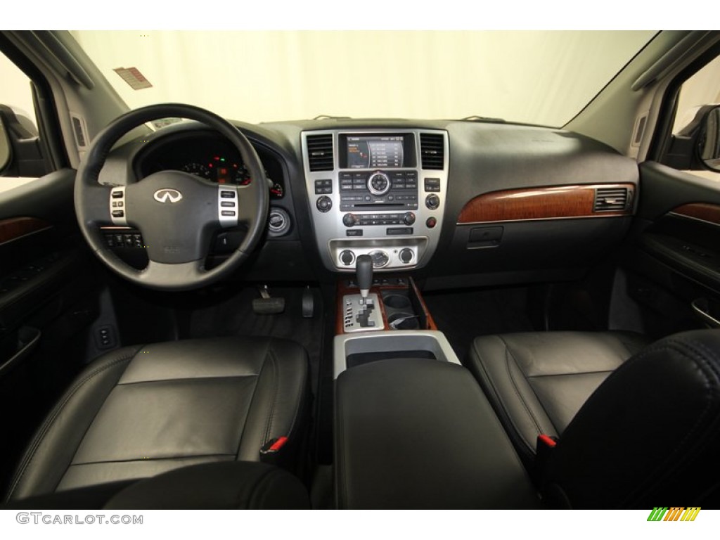 2010 QX 56 - Silver Graphite / Graphite photo #4