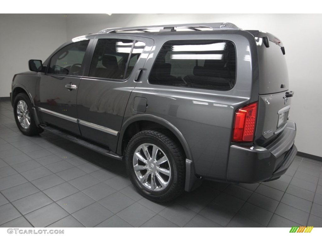 2010 QX 56 - Silver Graphite / Graphite photo #5