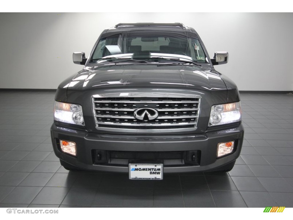 2010 QX 56 - Silver Graphite / Graphite photo #6