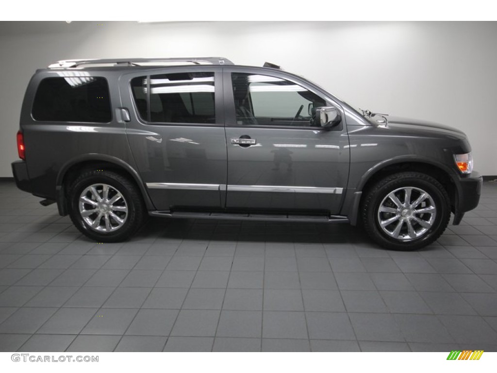 2010 QX 56 - Silver Graphite / Graphite photo #7