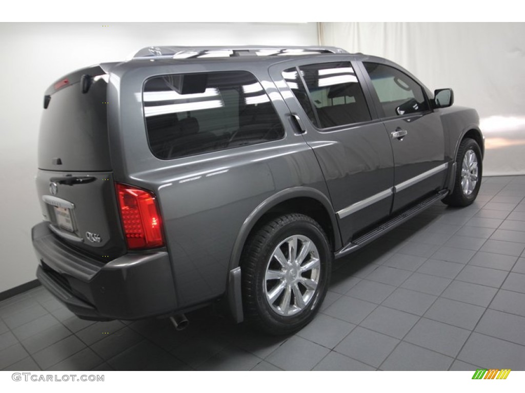 2010 QX 56 - Silver Graphite / Graphite photo #11