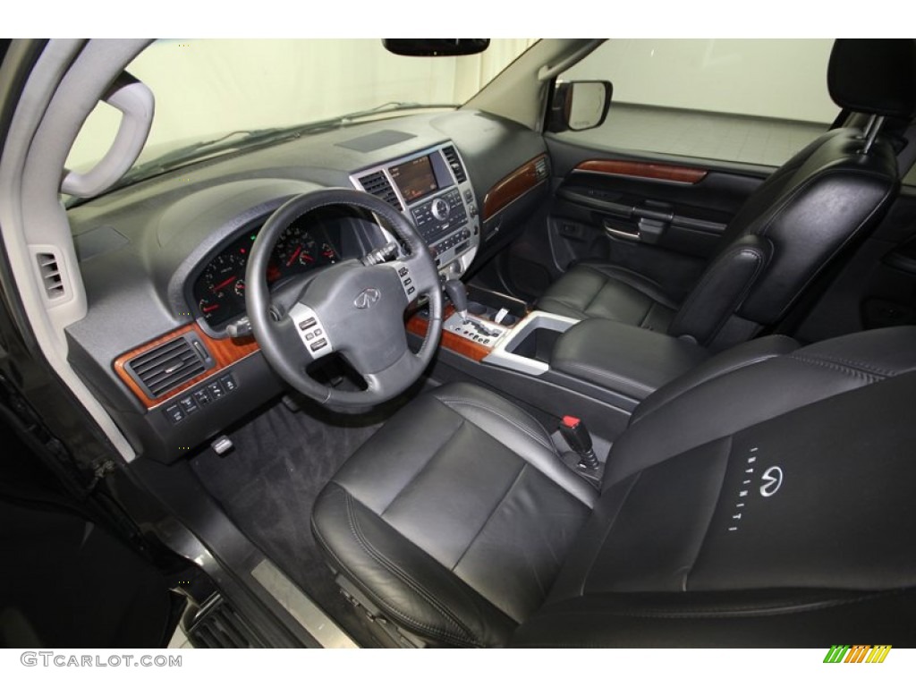 2010 QX 56 - Silver Graphite / Graphite photo #13