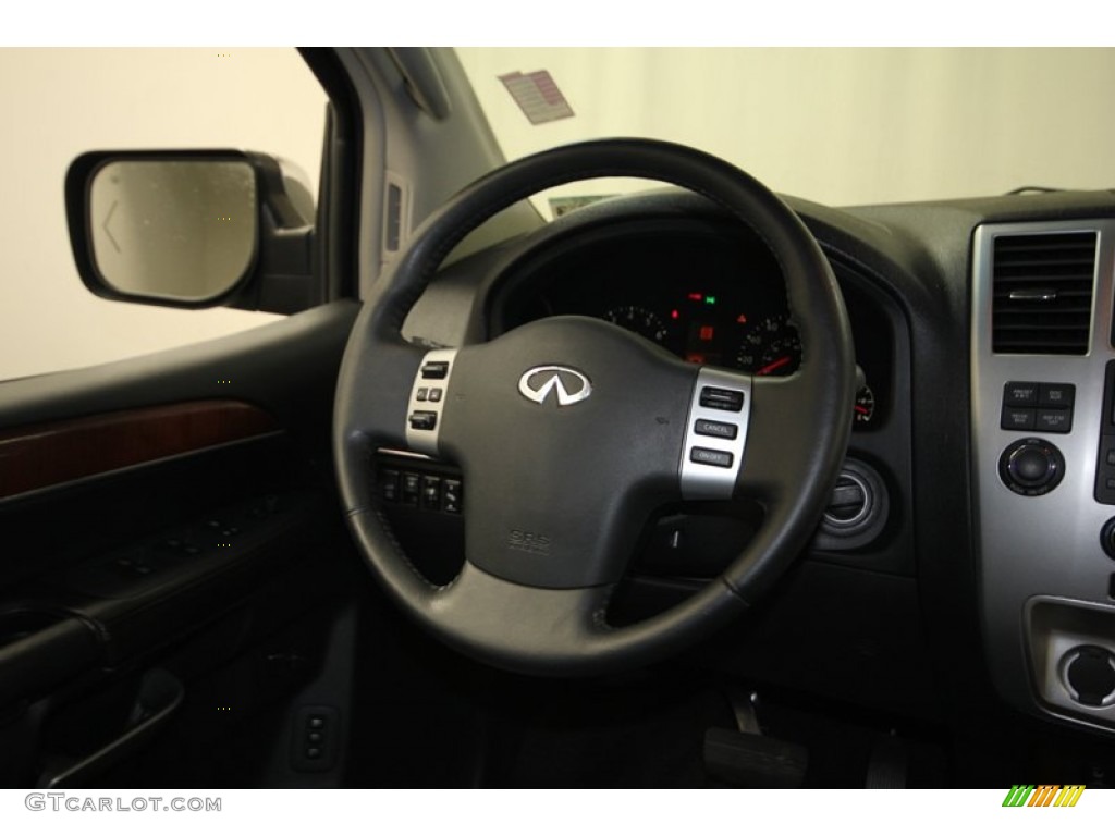 2010 QX 56 - Silver Graphite / Graphite photo #34