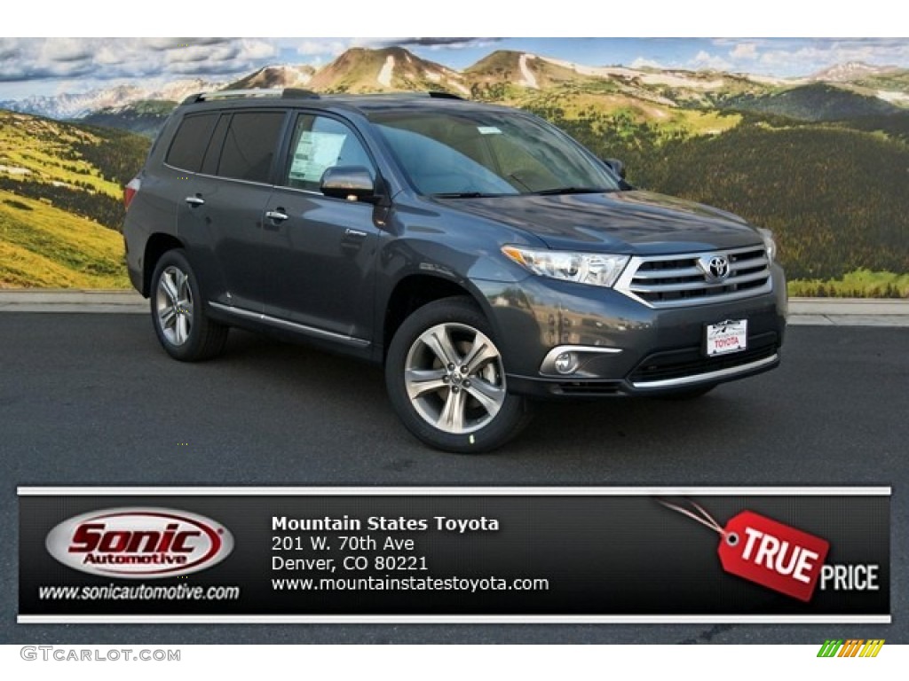 2013 Highlander Limited 4WD - Magnetic Gray Metallic / Ash photo #1