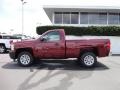 Deep Ruby Metallic - Silverado 1500 Work Truck Regular Cab Photo No. 4