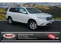 2013 Blizzard White Pearl Toyota Highlander V6 4WD  photo #1