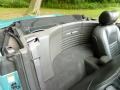 2002 Ford Thunderbird Midnight Black Interior Rear Seat Photo