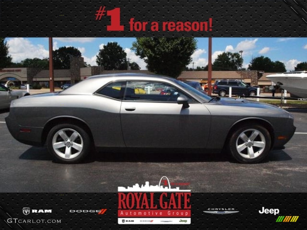 2012 Challenger SXT - Tungsten Metallic / Dark Slate Gray photo #1