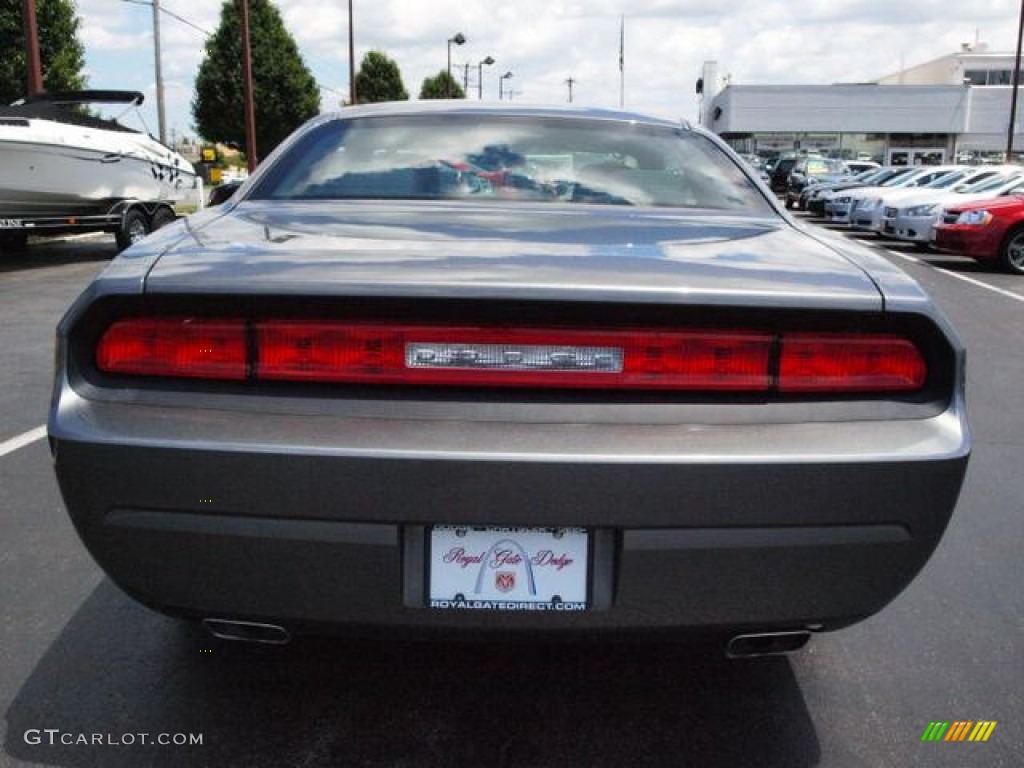 2012 Challenger SXT - Tungsten Metallic / Dark Slate Gray photo #6