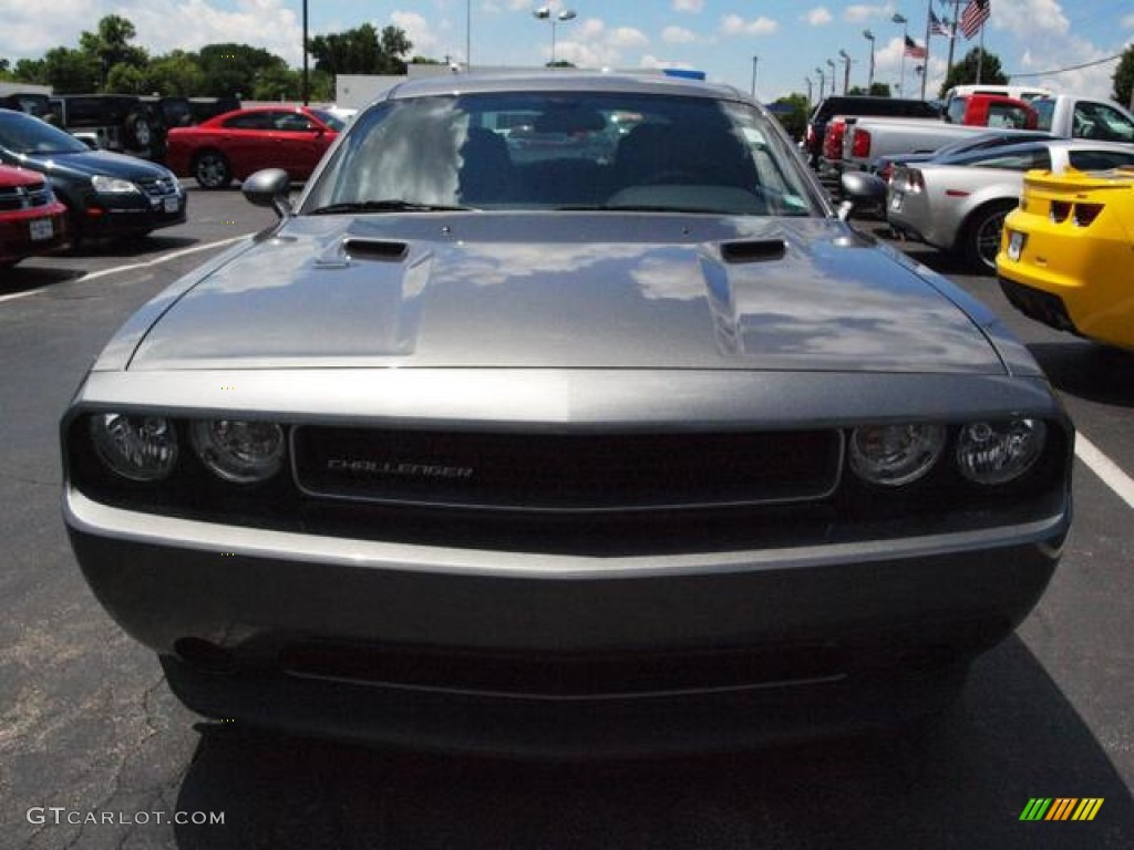 2012 Challenger SXT - Tungsten Metallic / Dark Slate Gray photo #8