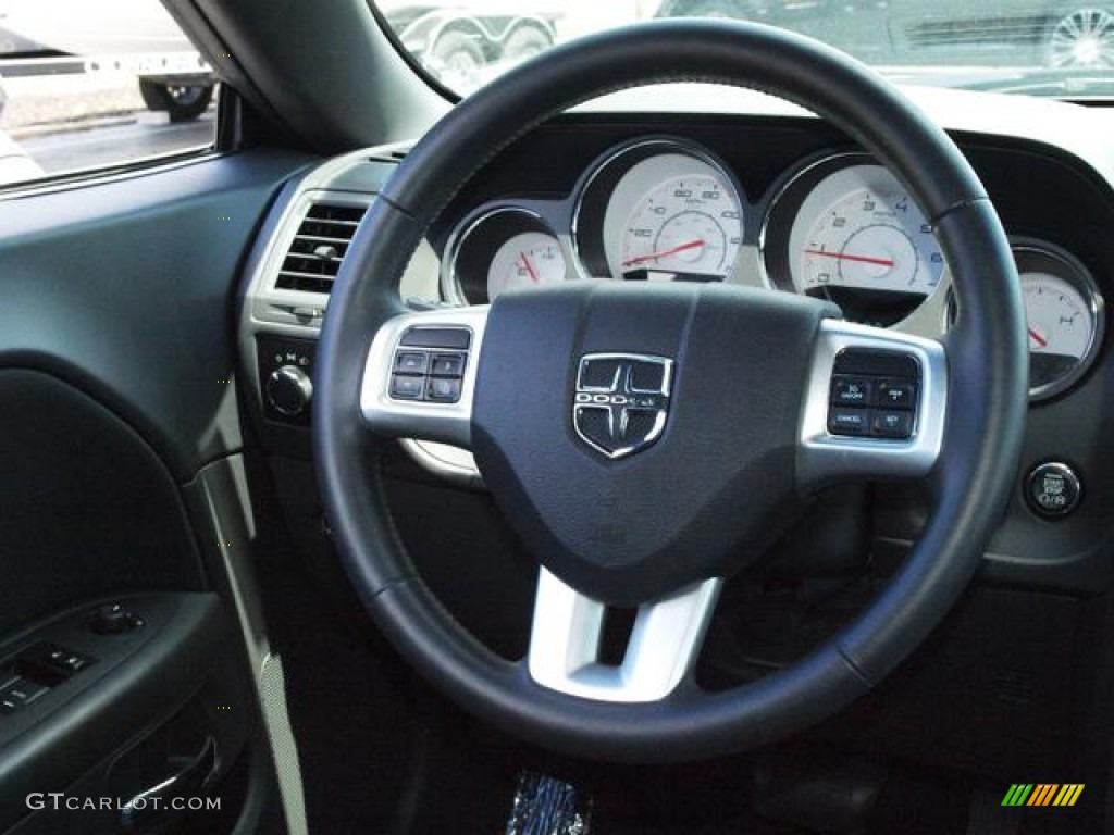 2012 Challenger SXT - Tungsten Metallic / Dark Slate Gray photo #11