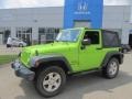 Gecko Green 2012 Jeep Wrangler Sport 4x4