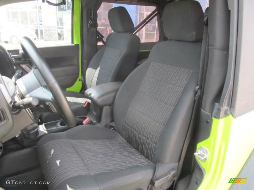 2012 Jeep Wrangler Sport 4x4 Front Seat Photos