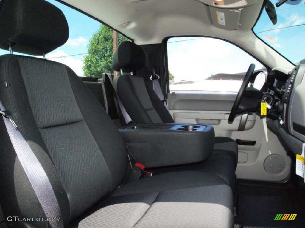 2012 Silverado 1500 Work Truck Regular Cab - Silver Ice Metallic / Dark Titanium photo #9