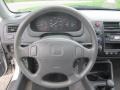 2000 Honda Civic Gray Interior Steering Wheel Photo