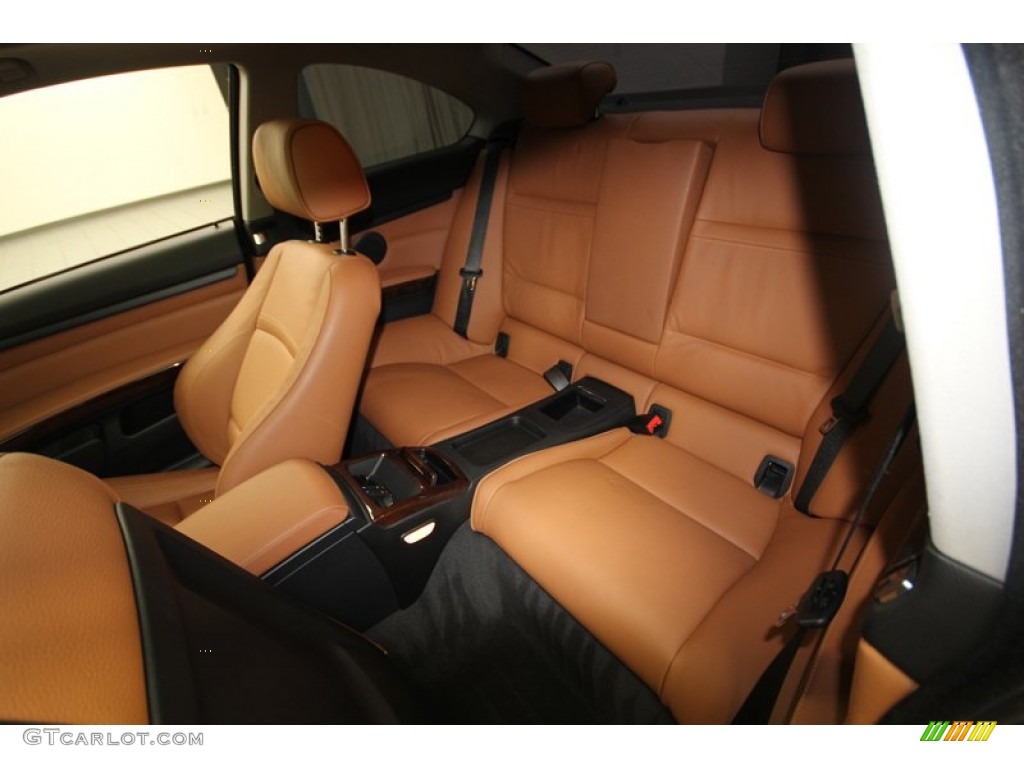 2011 3 Series 335i Coupe - Jet Black / Saddle Brown Dakota Leather photo #14