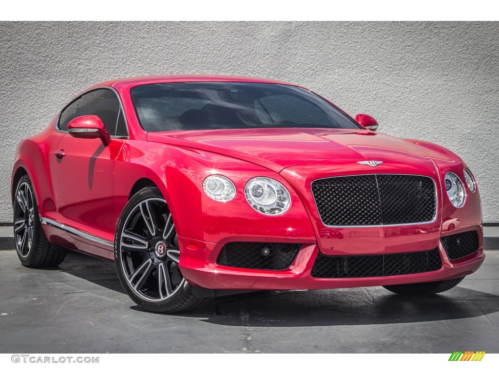 Dragon Red 2013 Bentley Continental GT V8 Standard Continental GT V8 Model Exterior Photo #83766988
