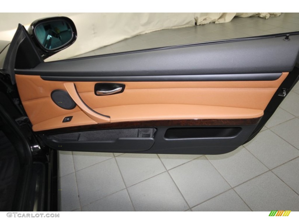 2011 3 Series 335i Coupe - Jet Black / Saddle Brown Dakota Leather photo #32