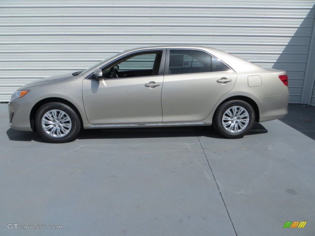 2013 Camry LE - Champagne Mica / Ivory photo #6