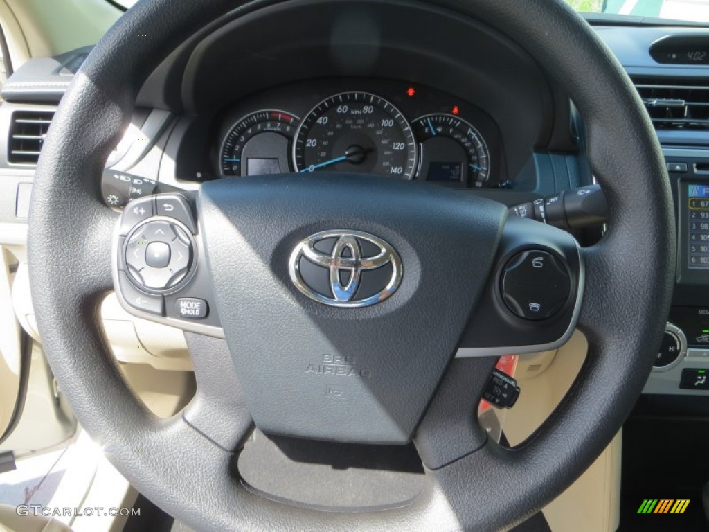 2013 Camry LE - Champagne Mica / Ivory photo #30