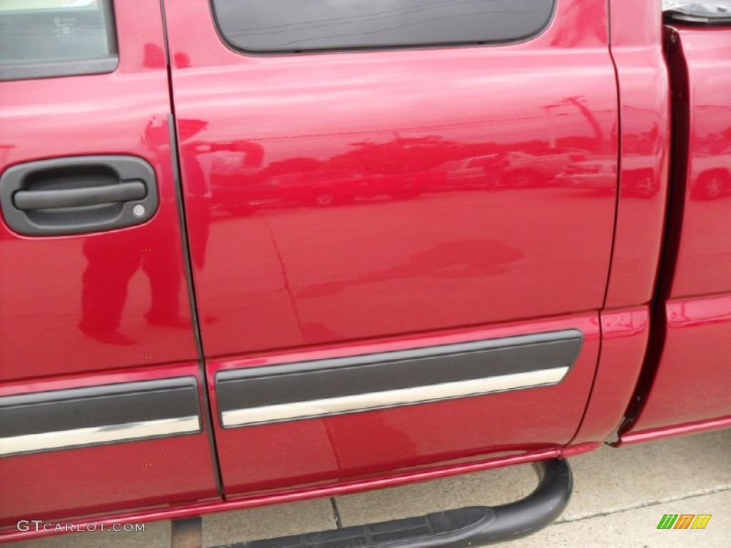 2006 Silverado 1500 LS Extended Cab 4x4 - Sport Red Metallic / Dark Charcoal photo #14