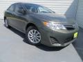 2013 Cypress Green Metallic Toyota Camry LE  photo #1