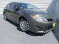 2013 Cypress Green Metallic Toyota Camry LE  photo #2
