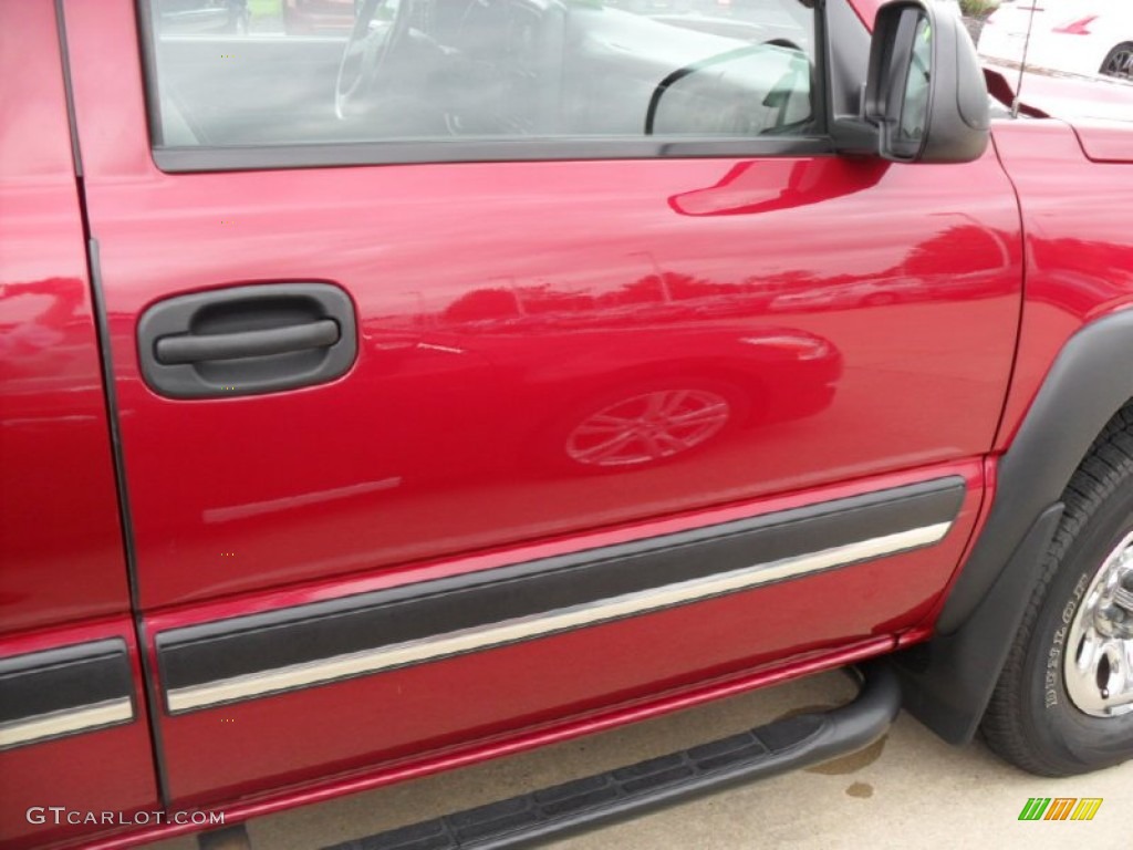 2006 Silverado 1500 LS Extended Cab 4x4 - Sport Red Metallic / Dark Charcoal photo #16