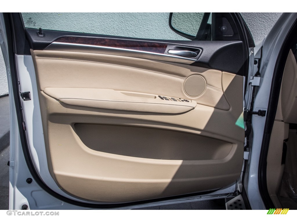 2007 BMW X5 4.8i Sand Beige Door Panel Photo #83768281