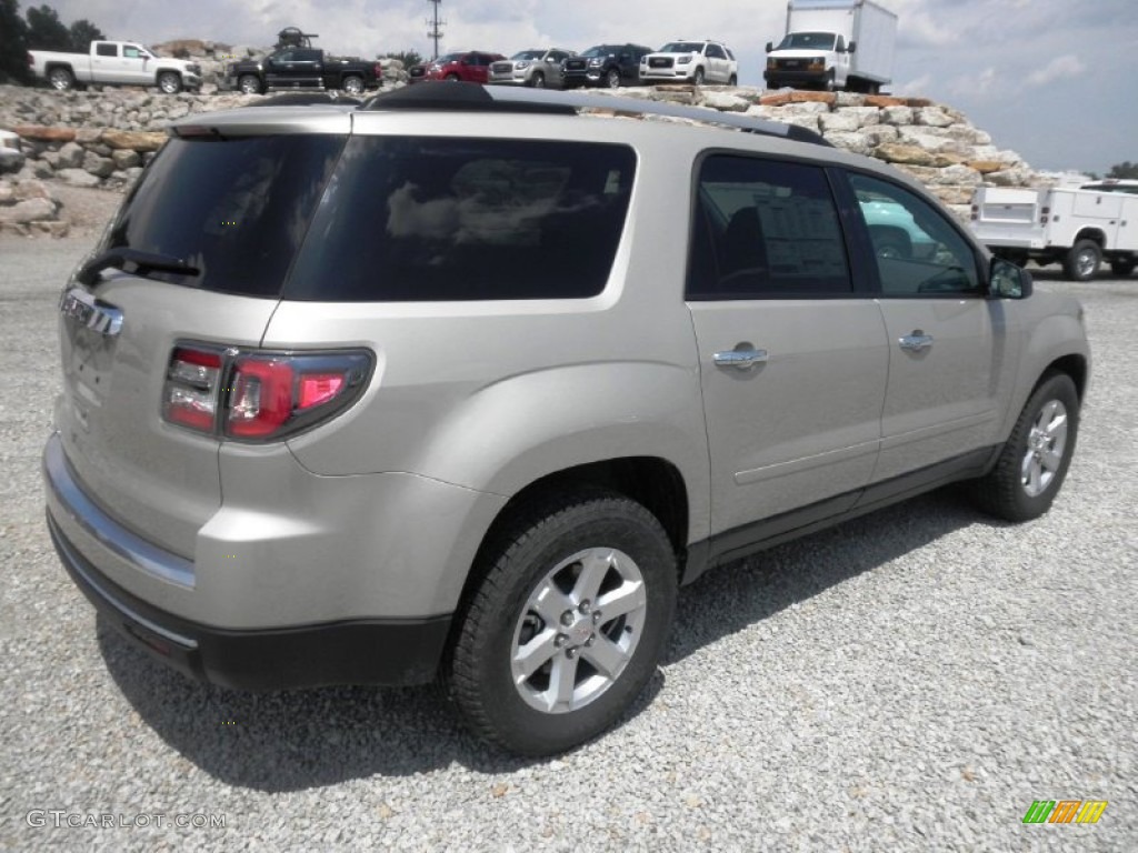 Champagne Silver Metallic 2014 GMC Acadia SLE Exterior Photo #83768301