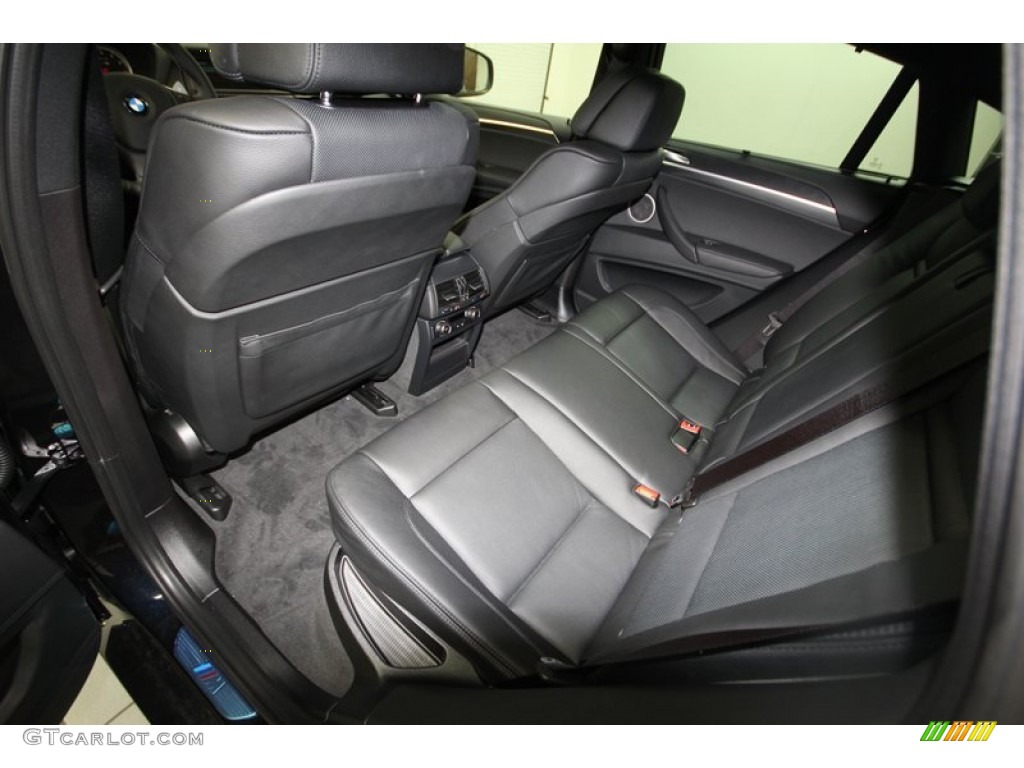 2014 BMW X6 M M xDrive Rear Seat Photos