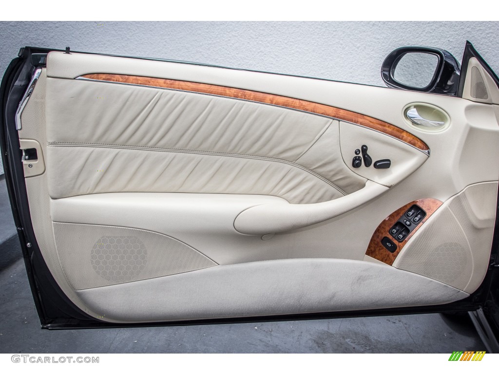 2004 Mercedes-Benz CLK 500 Cabriolet Stone Door Panel Photo #83771257