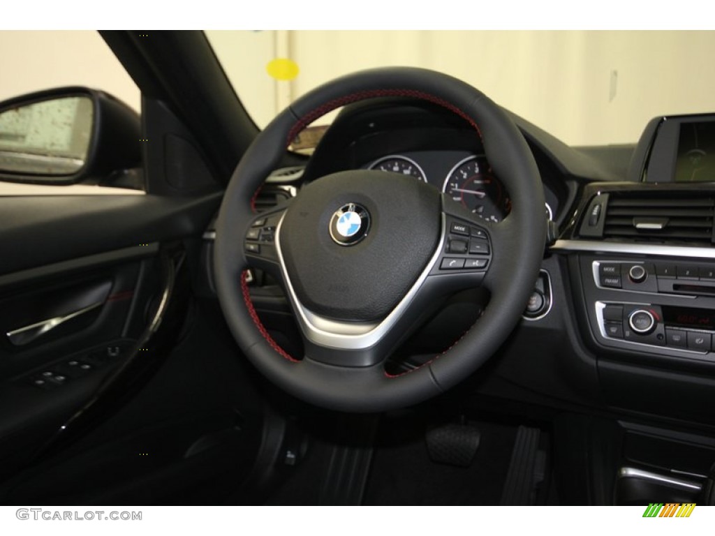 2013 3 Series 328i Sedan - Mineral Grey Metallic / Black photo #29