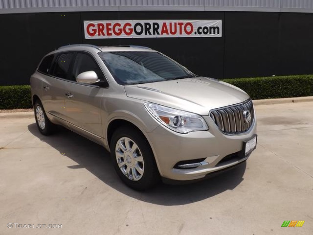 Champagne Silver Metallic Buick Enclave