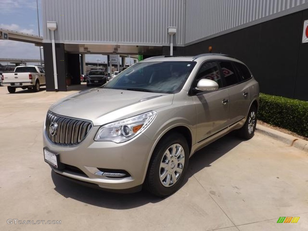 Champagne Silver Metallic 2014 Buick Enclave Leather Exterior Photo #83772109