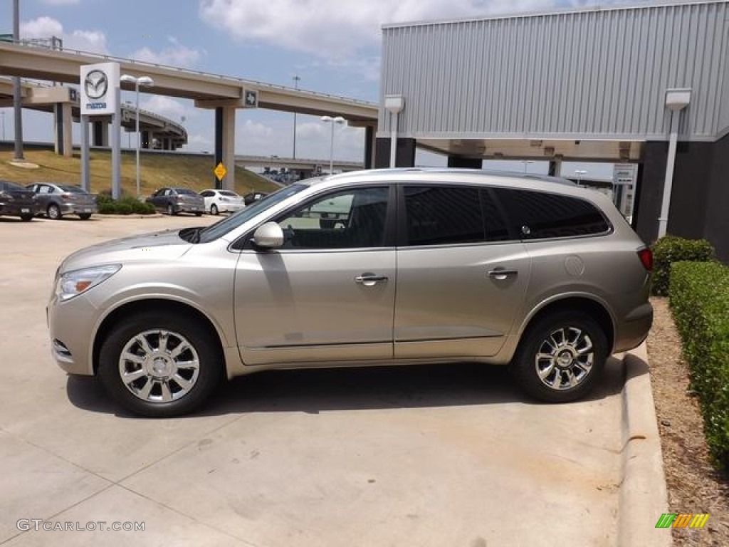 Champagne Silver Metallic 2014 Buick Enclave Leather Exterior Photo #83772121