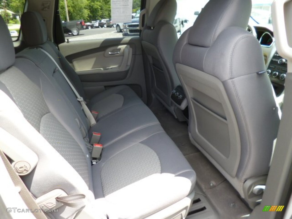 2012 Traverse LT AWD - White / Dark Gray/Light Gray photo #12