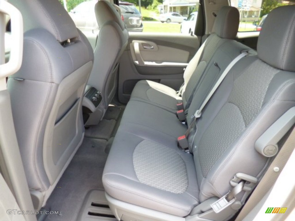 2012 Traverse LT AWD - White / Dark Gray/Light Gray photo #14