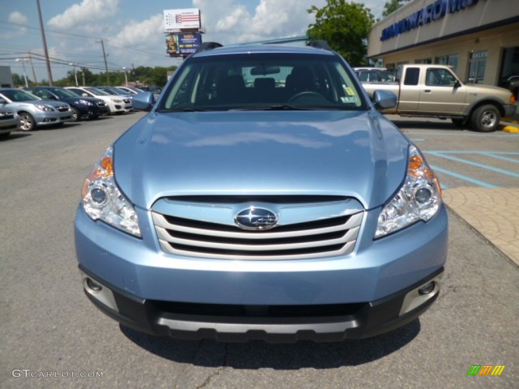 2012 Outback 2.5i - Sky Blue Metallic / Off Black photo #2