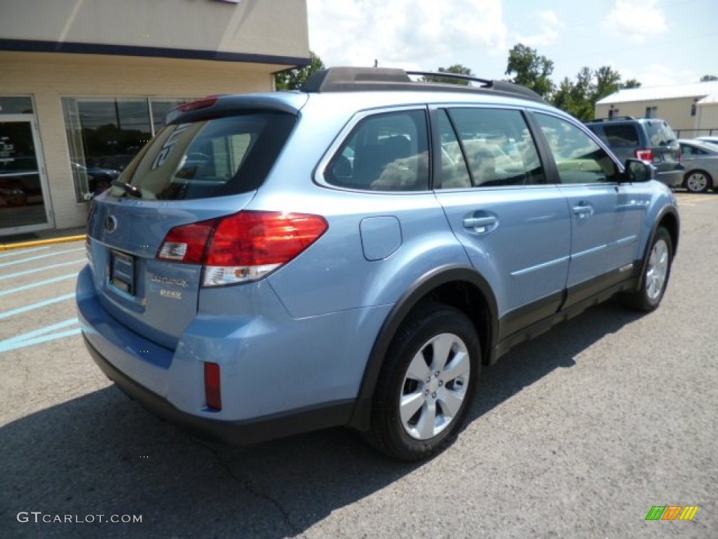 2012 Outback 2.5i - Sky Blue Metallic / Off Black photo #11