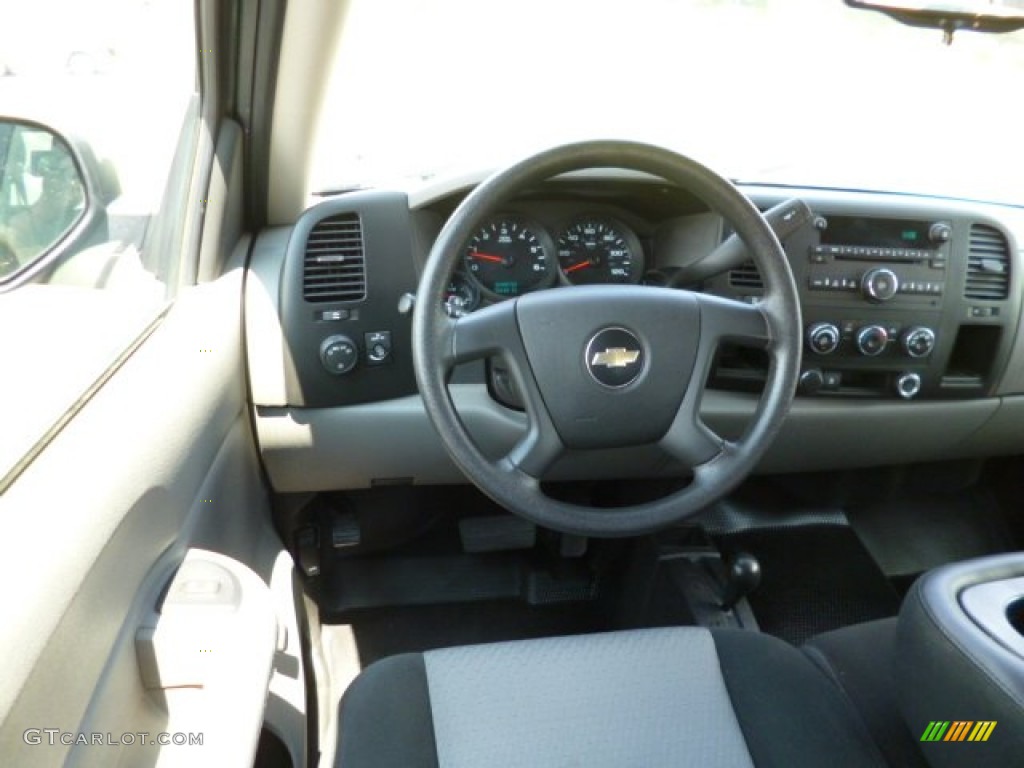 2009 Silverado 1500 Crew Cab 4x4 - Blue Granite Metallic / Dark Titanium photo #15