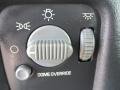 2002 Chevrolet S10 Graphite Interior Controls Photo