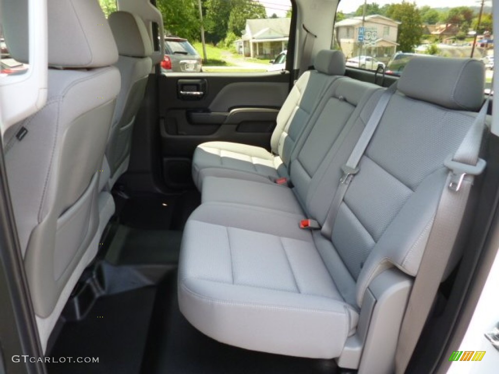 2014 Silverado 1500 WT Crew Cab 4x4 - Summit White / Jet Black/Dark Ash photo #14